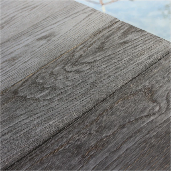 ND-CB-LS-4 Luxe terras met NewDeck Charcoal Black vlonderplanken