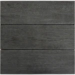 NewDeck vlonderplank Charcoal Black – premium PU-toplaag met houtlook | NewDeck via Buitenpaneel