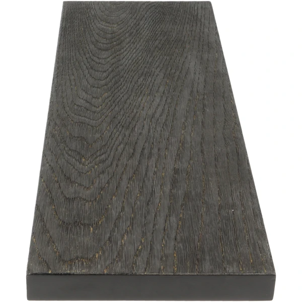 ND-CB-2 NewDeck vlonderplank Charcoal Black – premium PU-toplaag met houtlook | NewDeck via Buitenpaneel