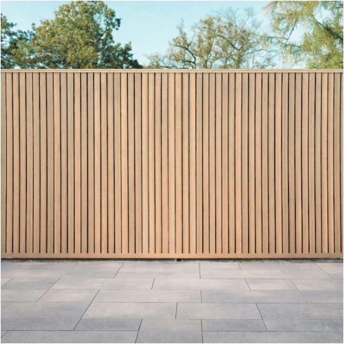 58 Composiet Schutting Rhombus Eiken 180 × 200 cm