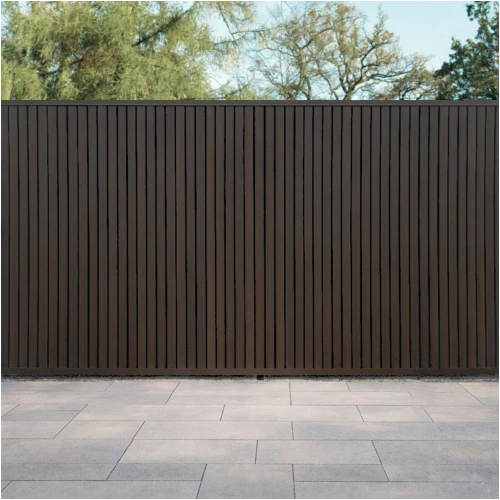 main-as-f02-w Composiet Schutting Rhombus Walnoot 180 × 200 cm