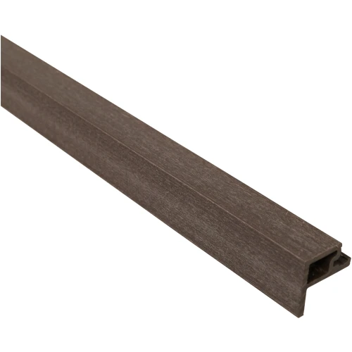 Eindprofiel Walnoot 290cm