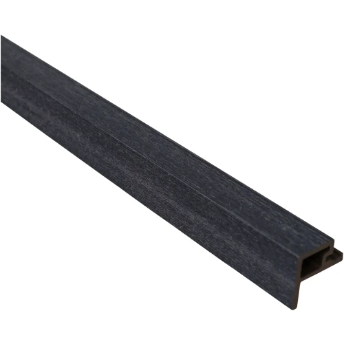 Eindprofiel Zwart 290cm