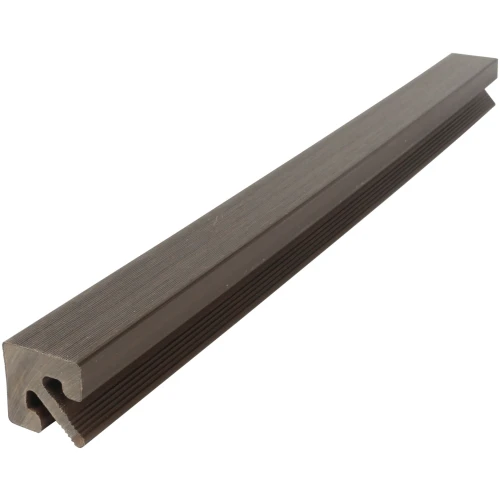 CORNER WALNUT Click Hoek-Start-/Eindprofiel Universeel Walnoot 290cm