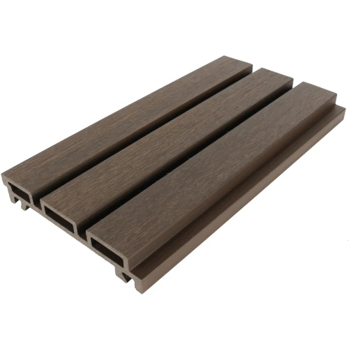 CPS-02 WALNUT 1 Composiet Gevelbekleding NewClick Rhombus Smal Walnoot 15,2 x 290cm