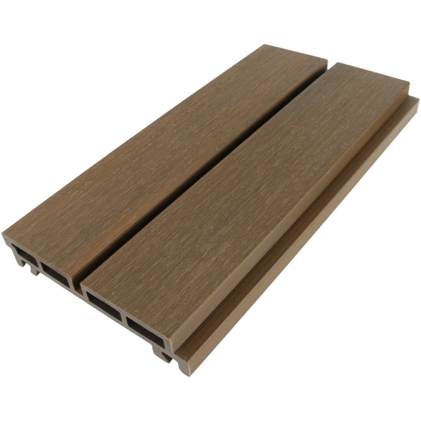 Composiet Gevelbekleding ClickPanel Breed Teak 15,2 x 290cm