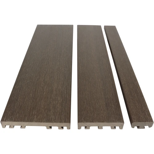 Composiet Gevelbekleding NewClick Walnoot Barcode Mix 290cm