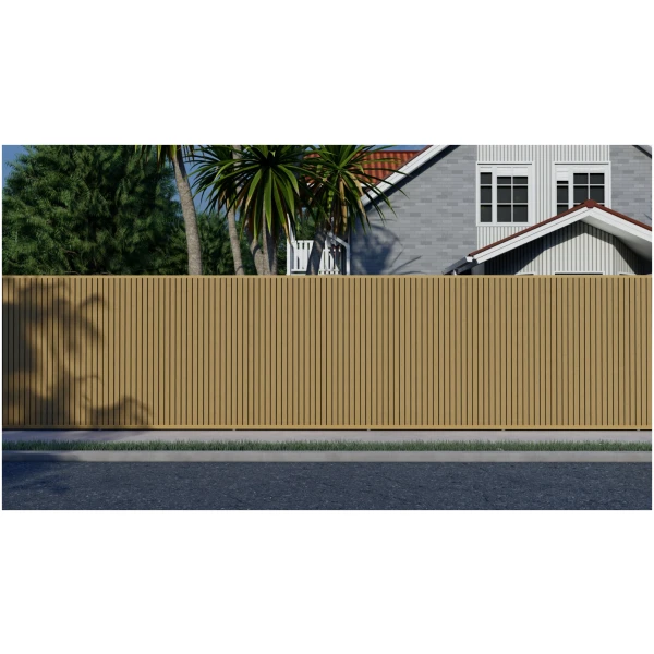 Composiet Schutting Rhombus Eiken 100 × 200 cm