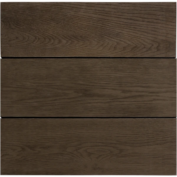 NewDeck vlonderplank Terra Brown – premium PU-toplaag met houtlook | NewDeck via Buitenpaneel