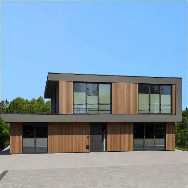 rb-tk-1 Composiet Gevelbekleding Breed Teak 24,5 x 290cm