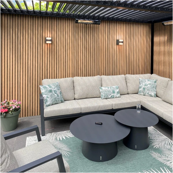 Composiet Gevelbekleding Rhombus Eiken 22,5 x 290cm