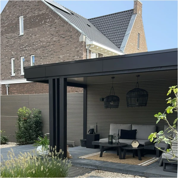 Composiet Gevelbekleding Rhombus Vergrijsd Eiken 22,5 x 290cm
