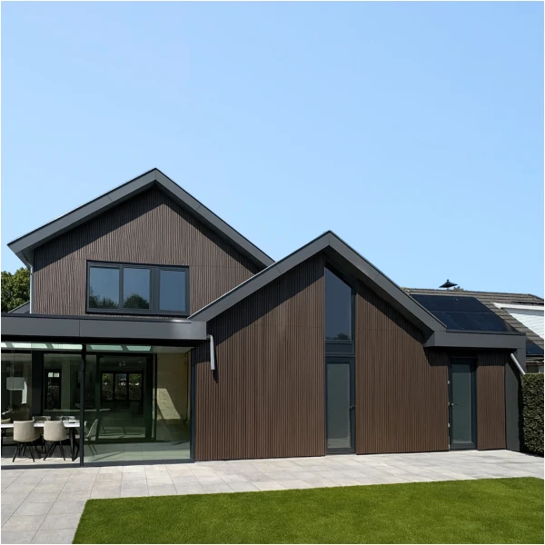 Composiet Gevelbekleding Rhombus Walnoot 22,5 x 290cm