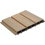 Composiet gevelbekleding Rhombus breed Eiken – duurzame gevelpanelen | Clalux via Buitenpaneel