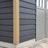 Zweeds Rabat Composiet Zwart 22.8 x 290cm