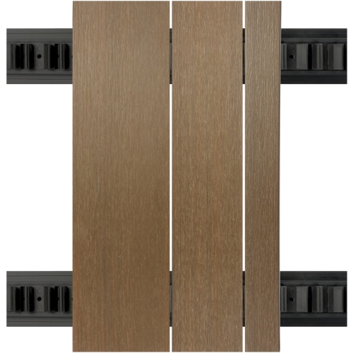 Composiet Gevelbekleding NewClick Teak Barcode Mix 290cm