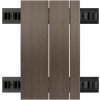Composiet Gevelbekleding NewClick Walnoot Barcode Mix 290cm