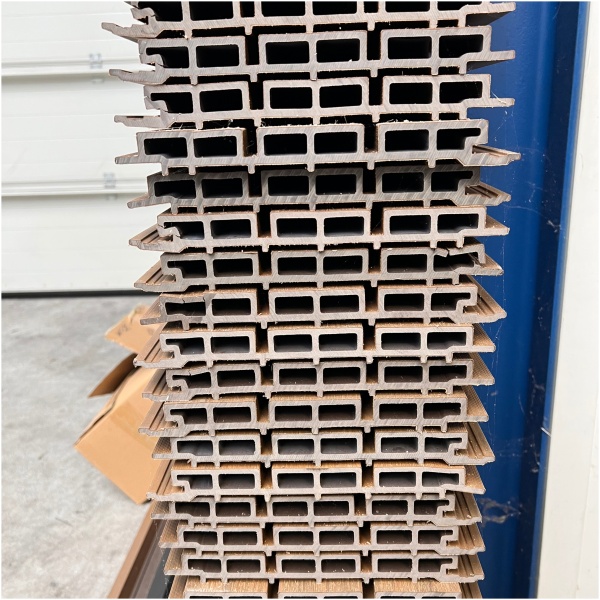 image of damage batch composite cladding