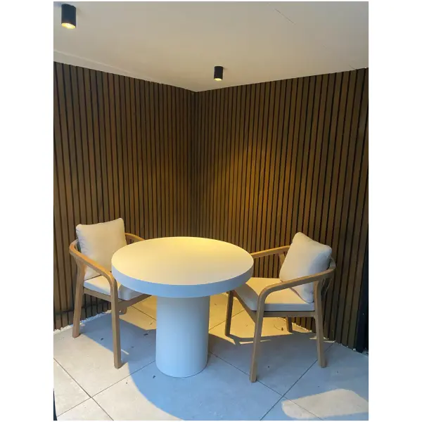 2 Composiet Gevelbekleding Rhombus Teak 22,5 x 290cm