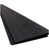 Zweeds Rabat Composiet Zwart 22.8 x 290cm