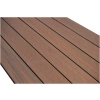 Vlonderplank Composiet Teak Woodbrushed 14 x 290cm
