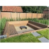 Composiet Gevelbekleding Rhombus Teak 22,5 x 290cm