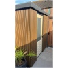 Composiet Gevelbekleding Rhombus Teak 21.9 x 220cm - Oude Batch