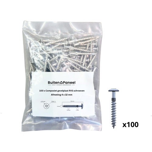 Speciale Montageschroeven (100 stuks)