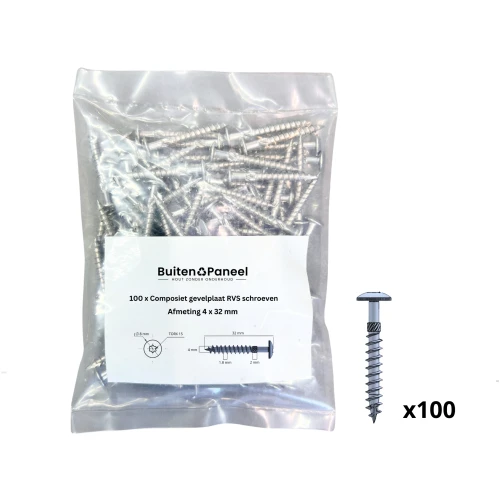 Speciale Montageschroeven (100 stuks)
