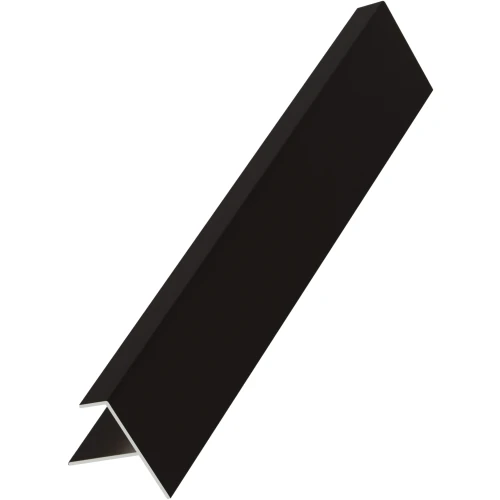 Onderprofiel Aluminium Zwart
