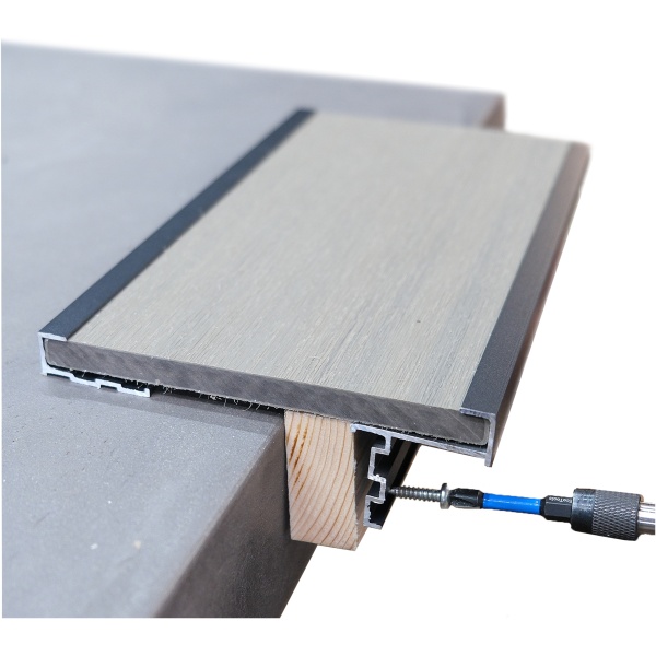 Kozijnplank Aluminium Afwerklijst (binnen + buitenzijde)