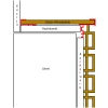 Kozijnplank Aluminium Afwerklijst (binnen + buitenzijde)