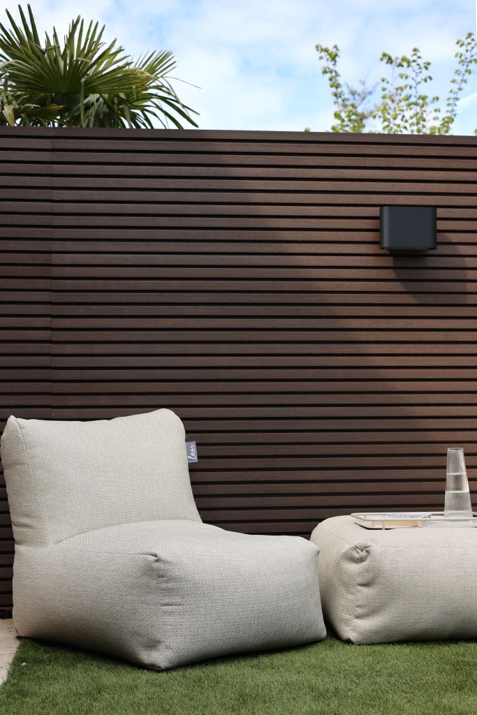 Horizontale composiet gevelbekleding voor buiten