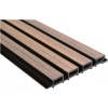 Composiet Gevelbekleding Rhombus Teak + Zwart 22,5 x 200cm