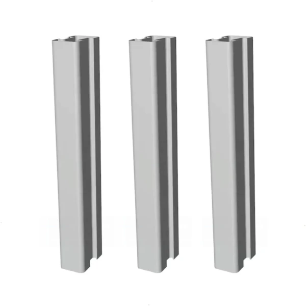 montagebalk afwerkplank Aluminium montagebalk voor afwerkplank (3 stuks)