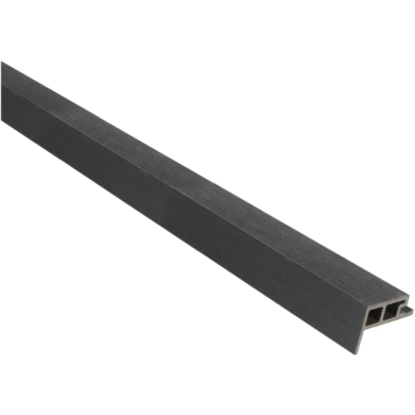 Eindprofiel Zwart 290cm