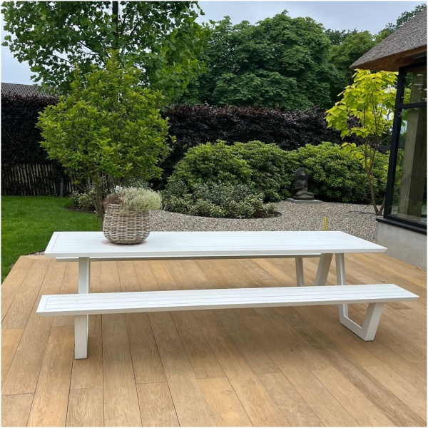 41 NewDeck Forrest Oak composiet vlonderplank in tuin