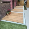 NewDeck Forrest Oak composiet vlonderplank in tuin