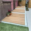 NewDeck Forrest Oak composiet vlonderplank in tuin