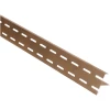 Onder-ventilatieprofiel Aluminium Teak