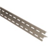 Onder-ventilatieprofiel Aluminium Vergrijsd Eiken