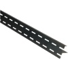 Onder-ventilatieprofiel Aluminium Zwart