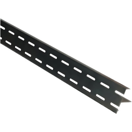 Onder-ventilatieprofiel Aluminium Zwart
