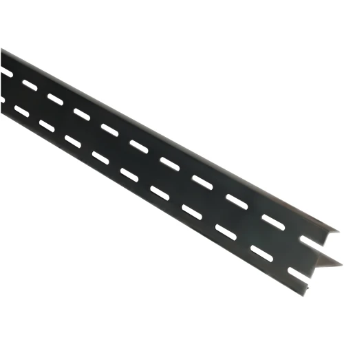 Onder-ventilatieprofiel Aluminium Zwart