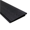 Zweeds Rabat Composiet Zwart 22.8 x 290cm