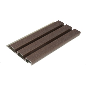 Aluminium Gevelbekleding Rhombus Walnoot (Brandklasse A)