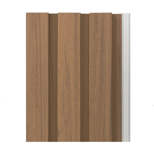4 Aluminium Gevelbekleding Rhombus Teak (Brandklasse A)