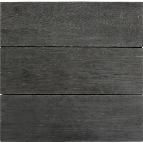 NewDeck vlonderplank Charcoal Black – premium PU-toplaag met houtlook | NewDeck via Buitenpaneel