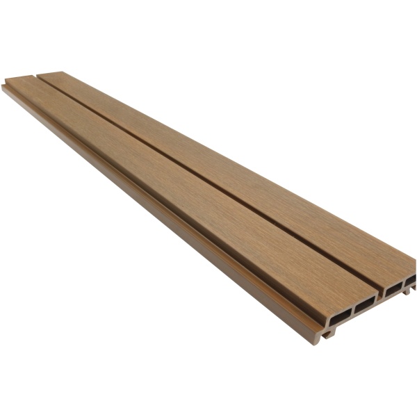 Composiet Gevelbekleding NewClick Rhombus Breed Teak 15,2 x 290cm