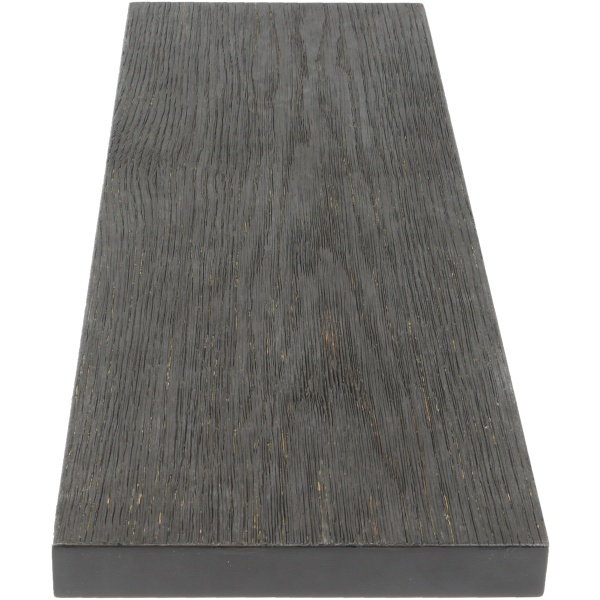 ND-CB-1 NewDeck vlonderplank Charcoal Black – premium PU-toplaag met houtlook | NewDeck via Buitenpaneel